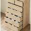 Commode 7 tiroirs pour chambre à coucher