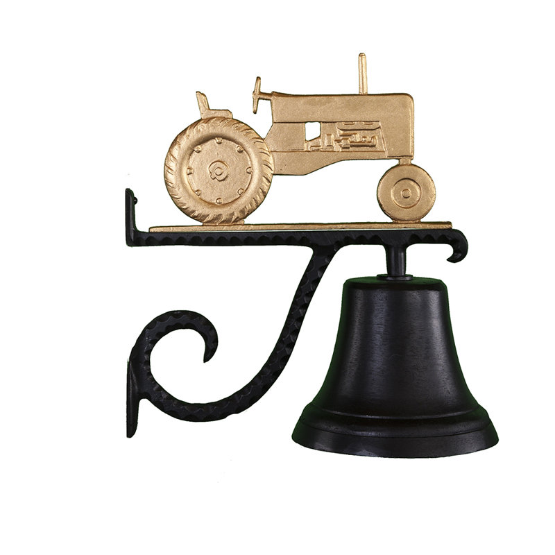 Cloche de tracteur en fonte, Or