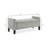 Upholstered Tufted Button Storage Bench with nails trim,Entryway Living Room Soft Padded Seat with Armrest,Bed Bench--1308359403