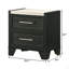 Table de chevet 2 tiroirs 1Pc
