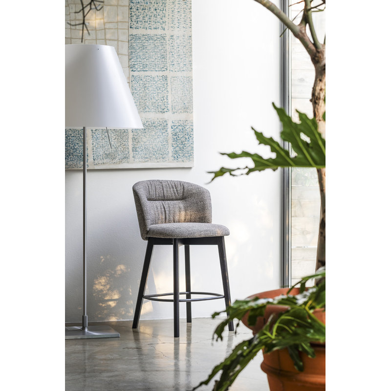 Sweel Stools, Matt Black, Gray