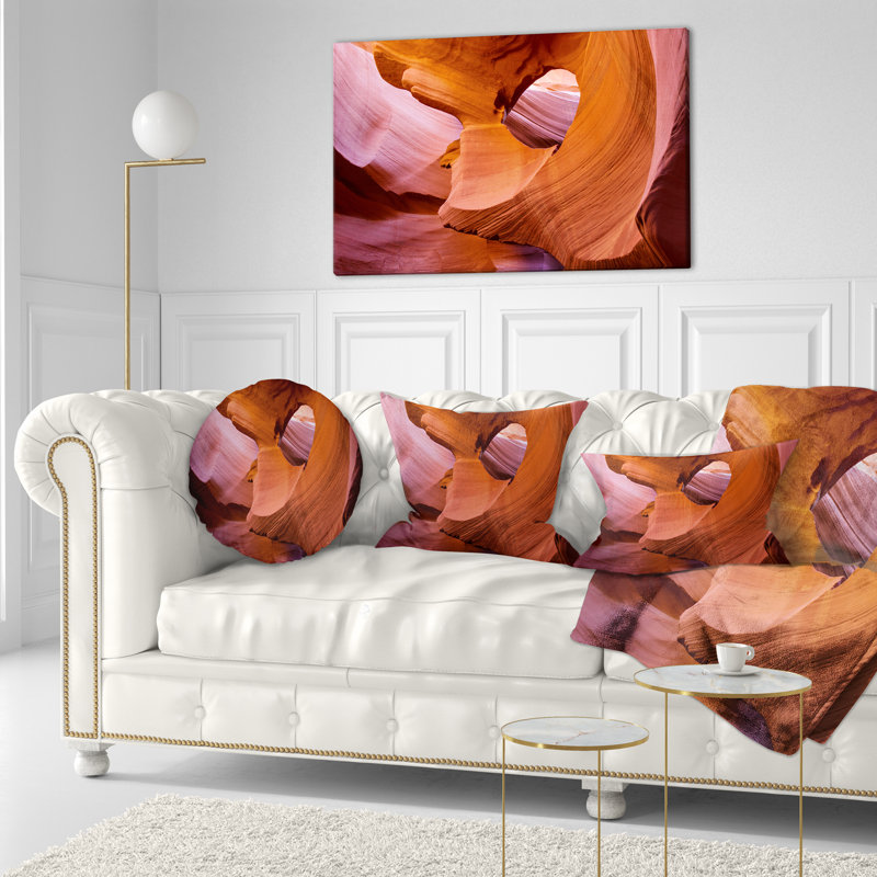 Landscape Reversible Throw Pillow