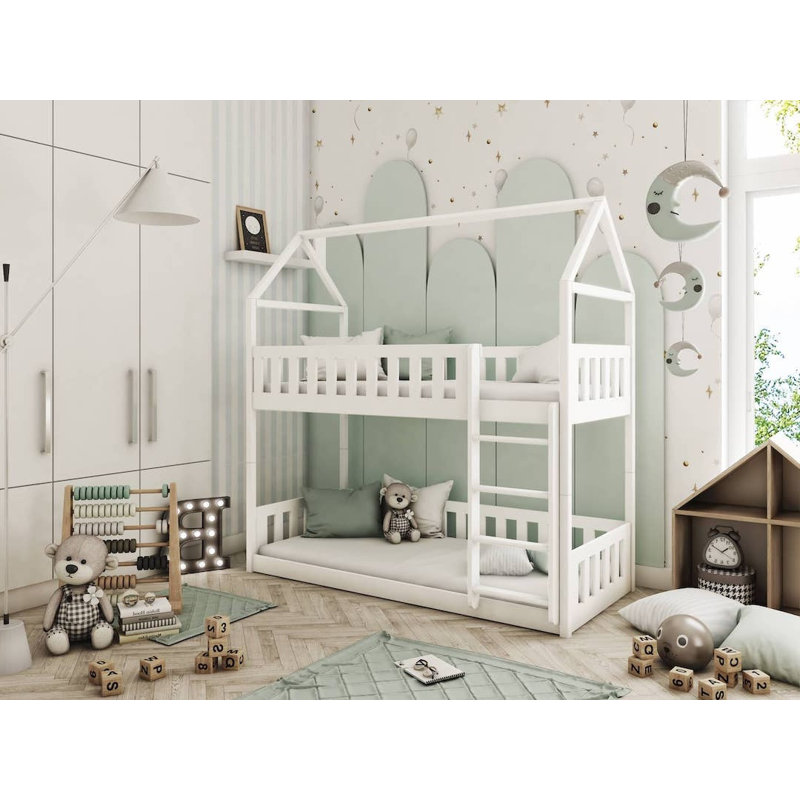 Bunk Bed House Beds, White