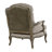 Hailesboro 30.5" Traditional Accent Chair with Textured Fabric Upholstery, Exposed Wood Frame, High-Density Foam with Down Blend