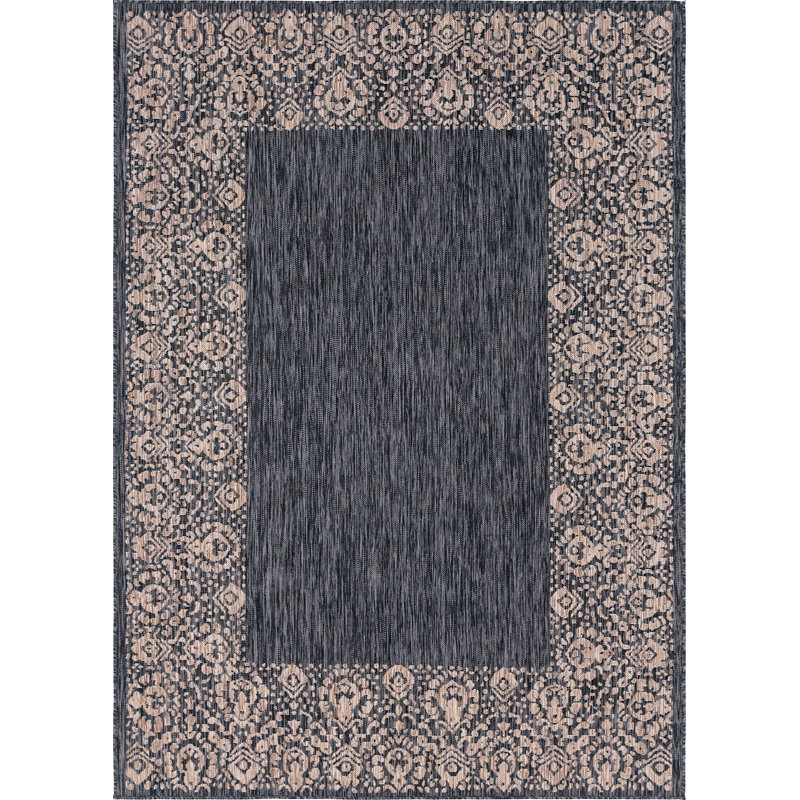 Tapis gris anthracite Alexio, Rectangle 8 pi x 11 pi 4 po