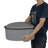 Portable Toilet With Non-Slip Mat Grey-123721129