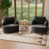 Black Chenille