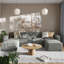 Canapé modulaire contemporain avec 2 repose-pieds Bridgetown-27888713