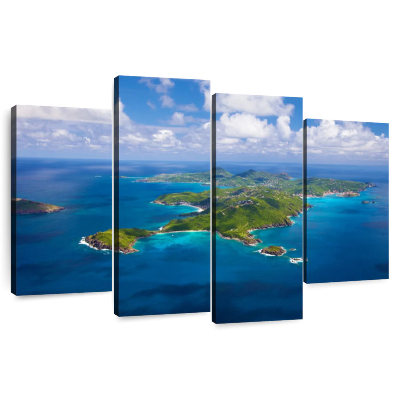 Nicci Saint Barths Vue d'ensemble, H 27 po x l 43 po