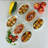 Porcelain Au Gratin Dish Set – Oval Mini Casserole Baking Dishes, Oven Safe, White-113616091