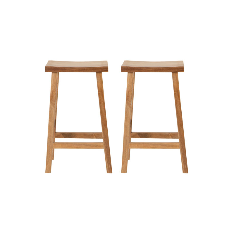 Pacific 28" Teak Bar Stools