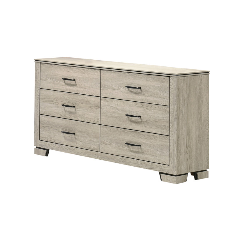 Commode double Rustic Farmhouse, Grège