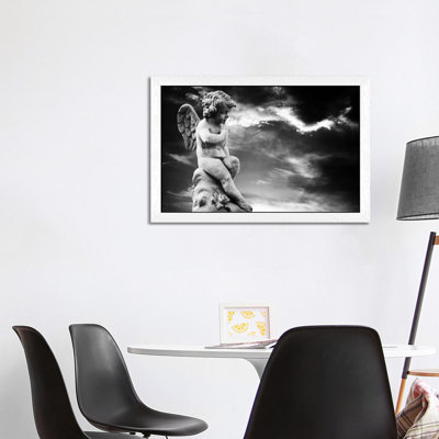 Angel Sculpture - Print on Canvas