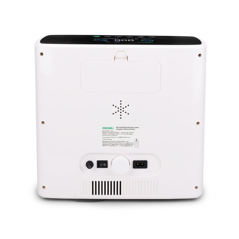 Home Oxygen Generator, 2‑9L/min Adjustable Flow, Nebulization Function, HD LED Touch Screen