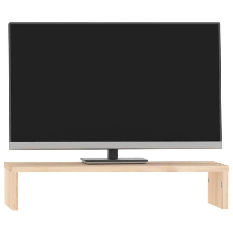 Kareme Wood Monitor Stand, Wood