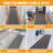 Mair Plush Non-Slip Rubberback Extra Long Hallway Runner Rug for Bedroom, Living Room, Bathroom, Gray-347237041-359497372