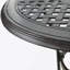 Petite table basse, table de bout en aluminium pour l'extérieur