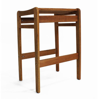 Trident Solid Wood Bar Stool