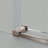 56-60"W X 76"H Sliding Shower Door, Brushed Nickel Hardware, Towel Bar And Handle, Drop Shipping Available-123210088