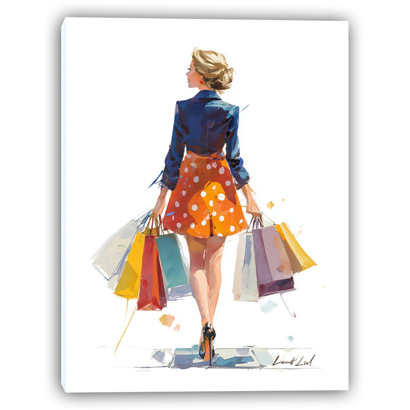 City Chic Wrapped Canvas Wall Art