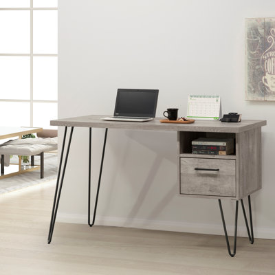 Bureau en chêne gris