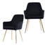 Ensemble de 2 chaises de salle à manger rembourrées, chaises d'appoint modernes à dossier moyen-1631097422-1631097420