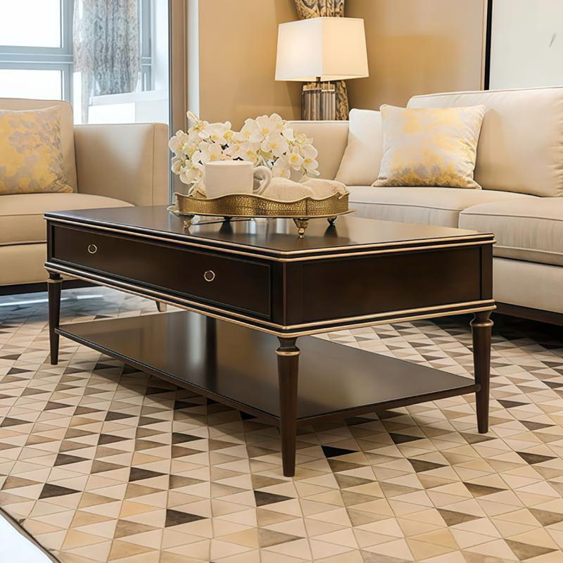 Table basse légère, luxueuse, simple et moderne