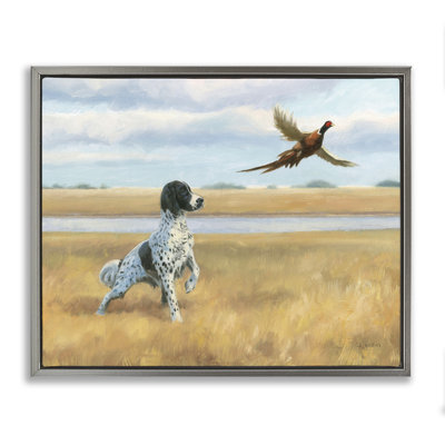 Pointer Dog & Pheasant