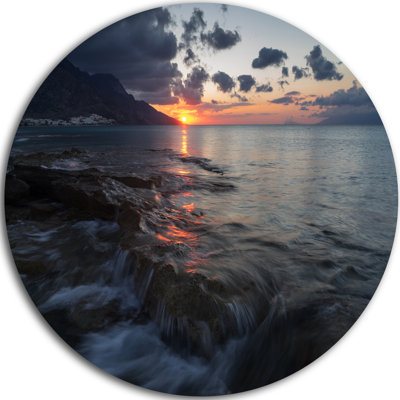 " Dark Mediterranean Beach Dawn "