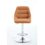 Ensemble de 2 tabourets de bar avec repose-pieds et base pivotante réglable en hauteur