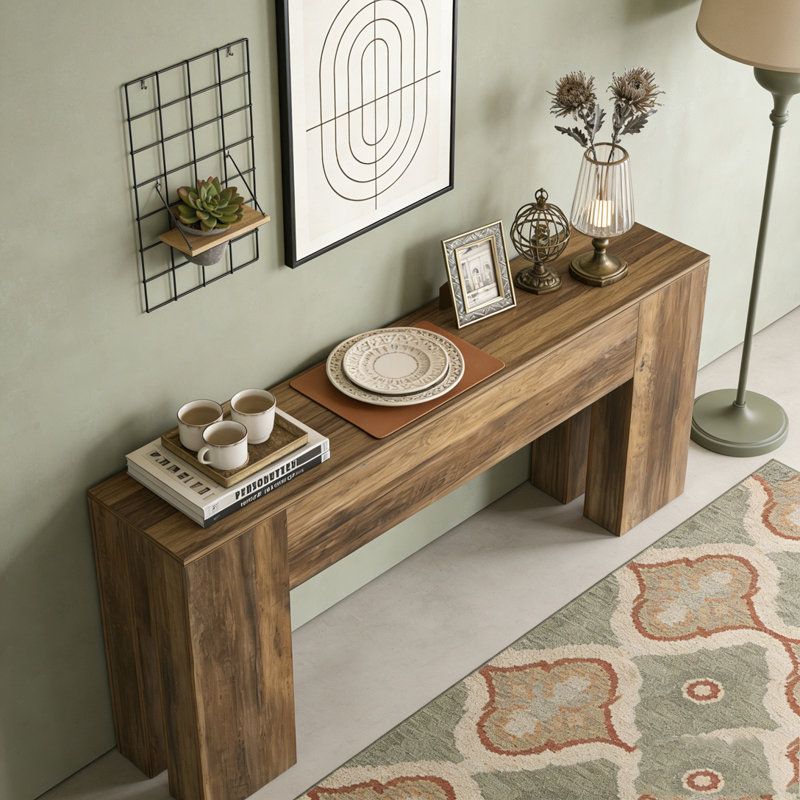 Coffee Table,Sturdy Console Table