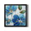 Flowering Blues II - Peinture sur toile encadrée-423624585-423624591