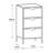 Diamanta 3-Drawer Accent Storage-572263257