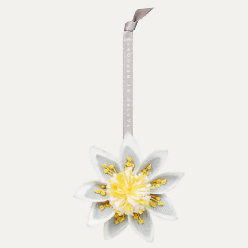 Ornement fleur résilient