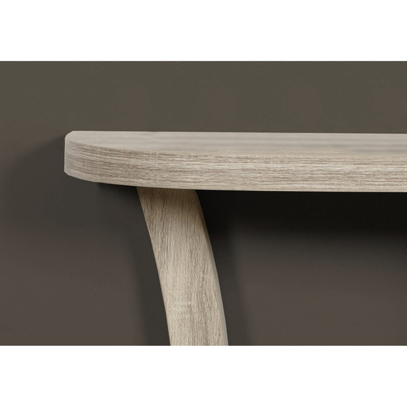 Chambre à coucher Console décorative taupe: contemporaine et brun stratifié: console avec style
