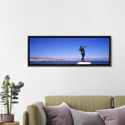 «San Francisco Bay, Bay Bridge, San Francisco, California», reproduction de photo sur toile