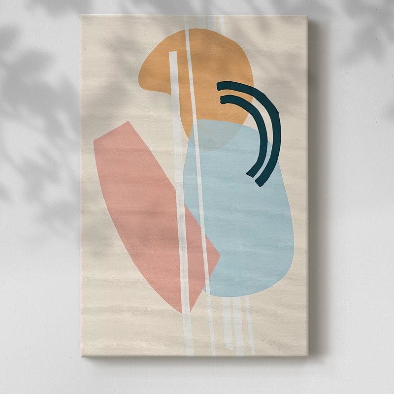 Memphis Symphony I -Gallery Wraraped Cavas, H 27 po x l 18 po