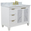 Ensemble de meuble-lavabo simple 43 po avec miroir Schreck-780214141