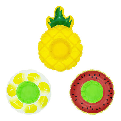 Sun Club Inflatable Fruit Design Cup Holder