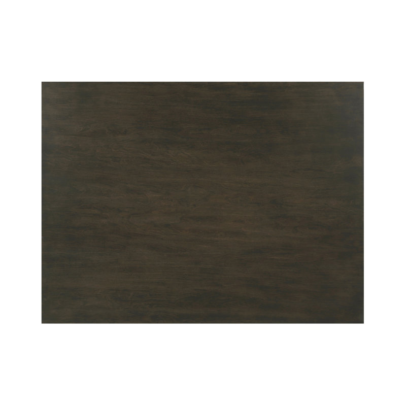 Table de salle à manger gris anthracite et 4 chaises - Design transitionnel gris anthracite 48 po x 36 po, Gris anthracite