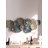 Handmade Multi-Color 3D Metal Flower Wall Decor with Hollow Layered Design