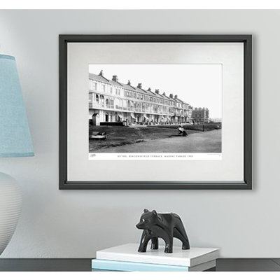 Hythe, Beaconsfield Terrace, Marine Parade 1903 by Francis Frith - Single Picture Frame Print