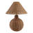 23X20" Woven Rattan Table Lamp, Natural