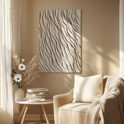 Wave Formations III Rolled Canvas, 12" x 8"