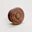 Round Walnut Large Cabinet Knob "Palmer" Wood Knob-1358954689