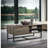 Homare Rustic Oak & Black Finish Coffee Table