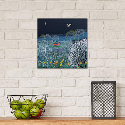 Spring Night by Jo Grundy - Wrapped Canvas Painting