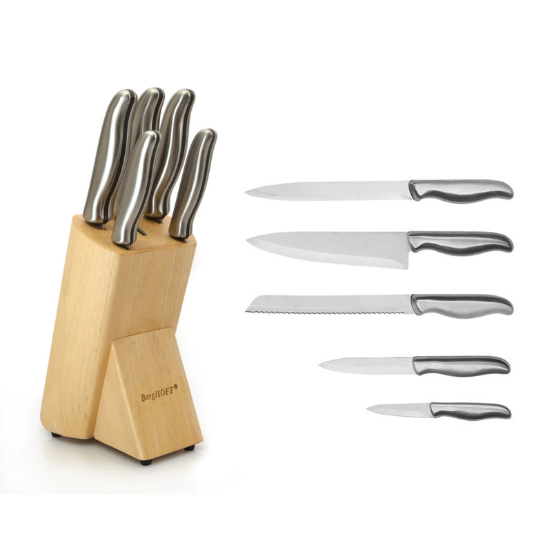 BergHOFF International Essentials 6 Piece Knife Block Set