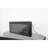 44 Inch Wall Recessed Electric Fireplace With Remote And Imitation Flame , LED Light Heater
