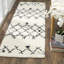 Tapis ivoire / gris foncé Alieshia Performance-972083009